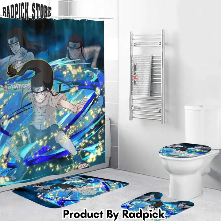 Neji hyuga combo bathroom set anime decor idea   rp0203841